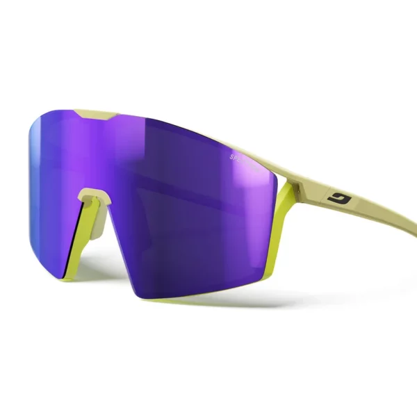 lunettes Julbo Edge Spectron marron jaune fluo