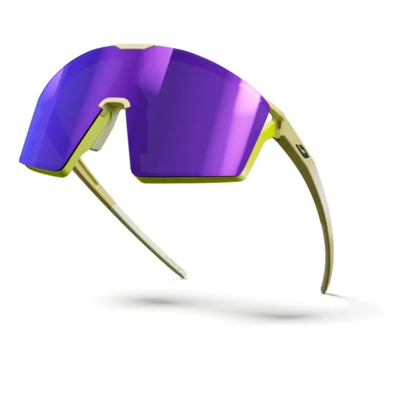 lunettes Julbo Edge Spectron marron jaune fluo
