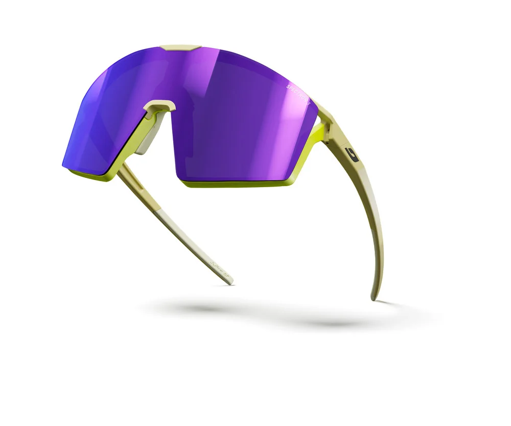 lunettes Julbo Edge Spectron marron jaune fluo